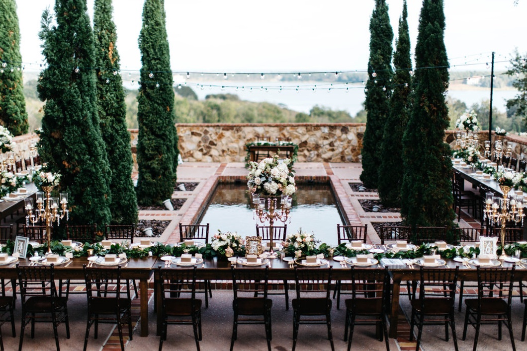 Bella Collina Wedding at the Reflection Pool